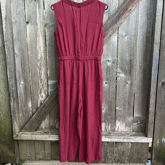 EUC Madewell Culottes Wrap Front Jumpsuit - Picture 10 of 11